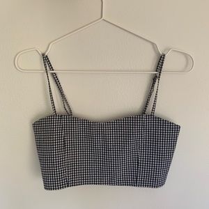 Gingham Austen top